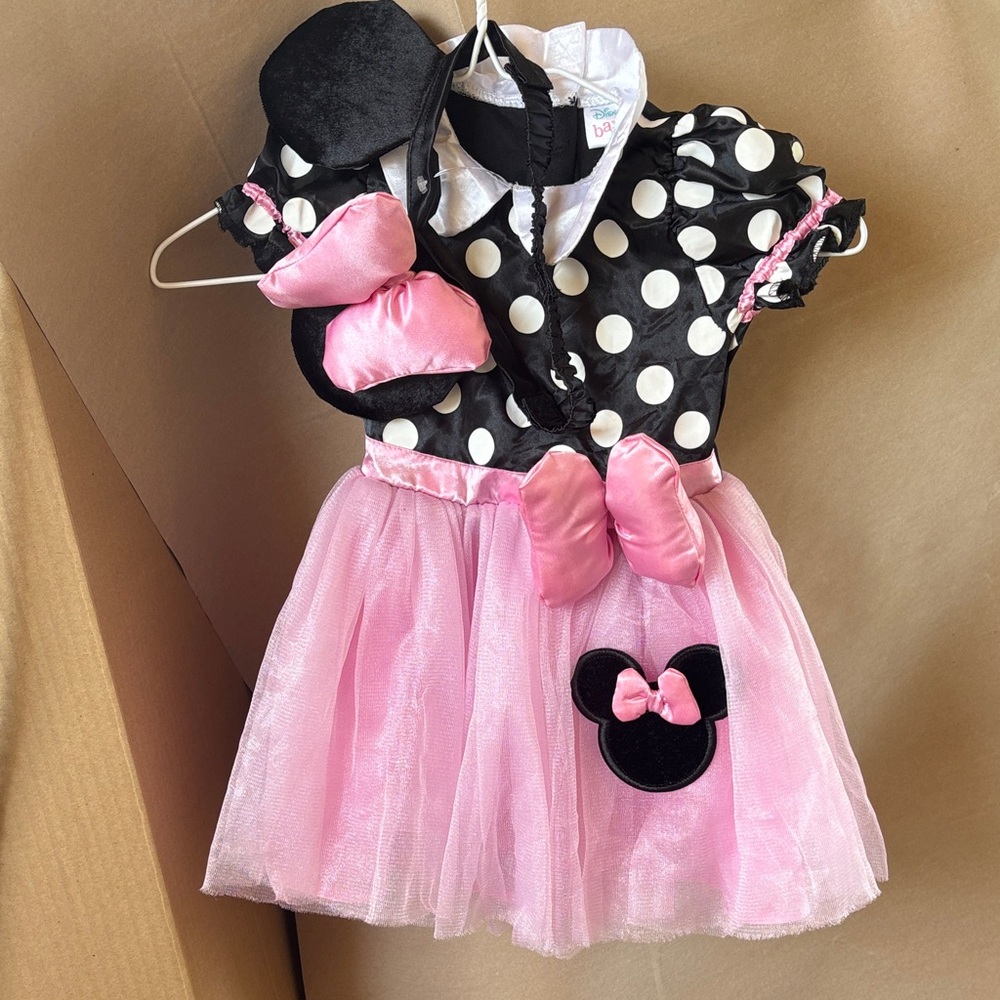 Disney Baby Pink Minnie Mouse Costume Dress